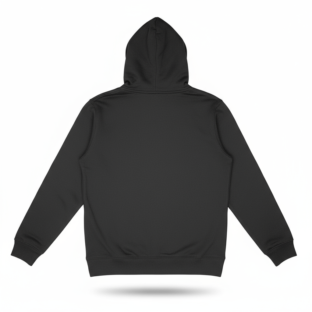Hoodie BRISURE Signature noir vu de dos